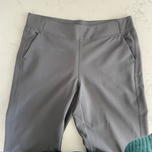 32 Degrees Cool Pull On Poly Blend Easycare Lightweight Sporty Pants Gry Sz S - Picture 2 of 7